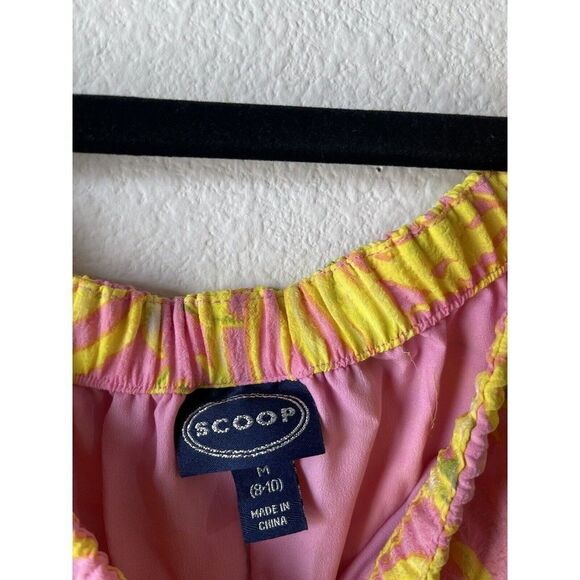 Scoop Off The Shoulder Maxi Dresses Multicolor Medium  8-10 Vacation Floral - Picture 4 of 9